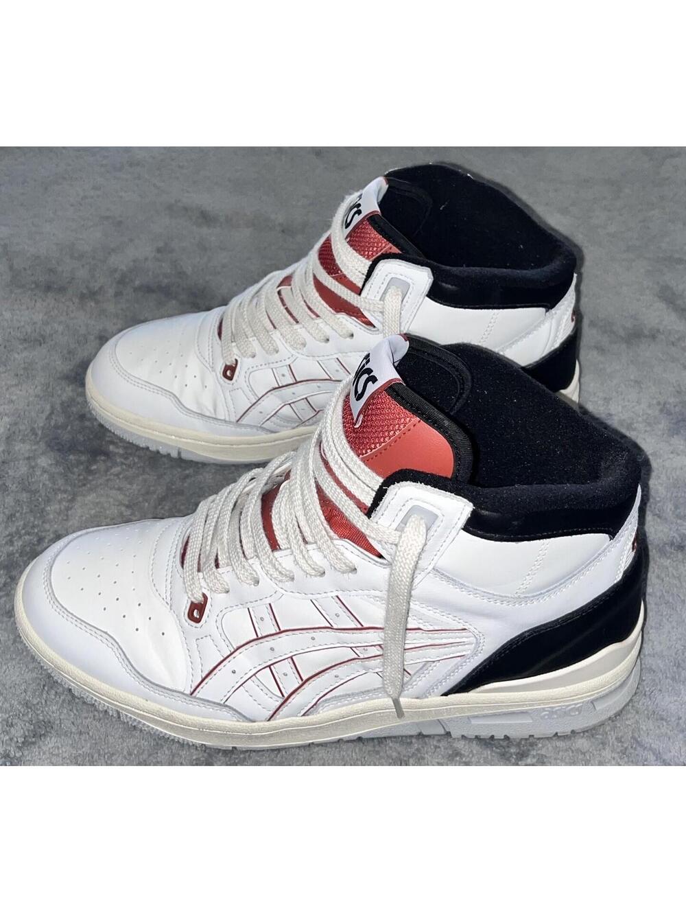 Asics EX89 MT Men's Size 10 White/Spice Latte High Top Sneakers